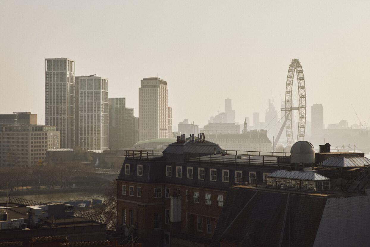An image of the London skyline